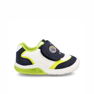 Zapatilla Ni&ntilde;o Bubblegummers Tokio Blanco - Verde